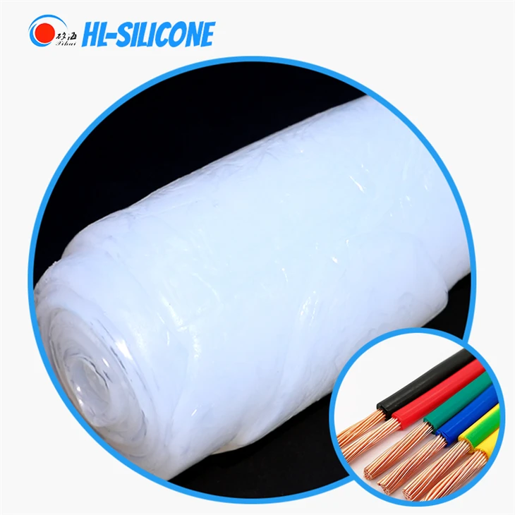 Borracha de silicone de grau de cabo de fio